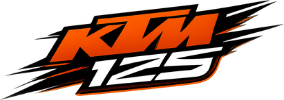 ktm 125 লোগো
